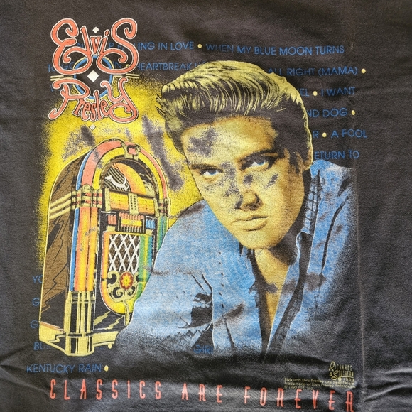 Vintage 1992 Elvis Presley Tee - Picture 2 of 6